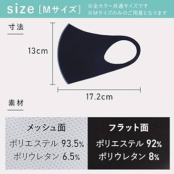 ★別売り可能★ARDW アルダウ マスク Mサイズ【18枚セット】 Amazon | ARDW(アルダウ) マスク(ブラック+ブルー) Mサイズ (1枚